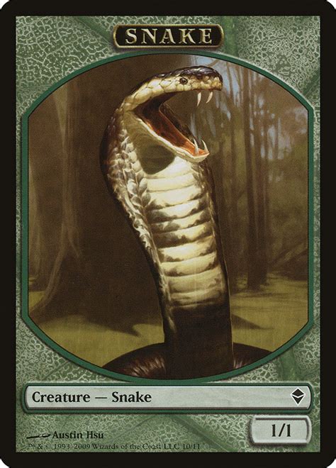 Snake · Zendikar Tokens Tzen 10 · Scryfall Magic The Gathering Search