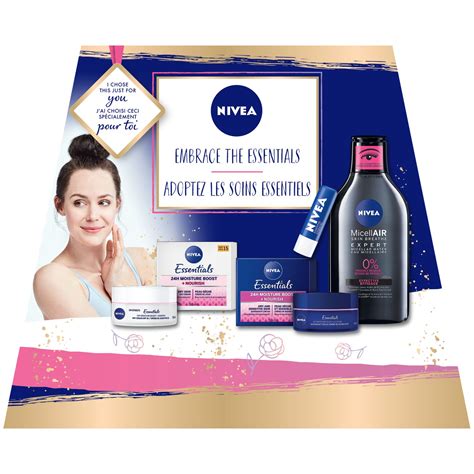 Nivea Face Care Essentials T Set Day And Night Face Cream And