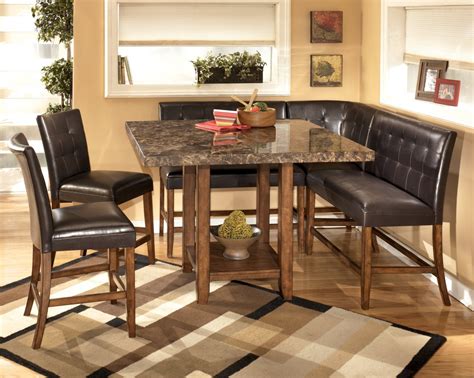 See more ideas about kitchen nook, home decor, home. Granite Dining Table Set Flooding the Dining Room with ...