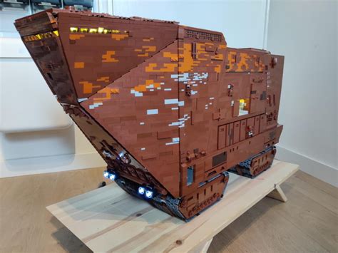 Lego Star Wars Sandcrawler Moc 2 Brick Fanatics
