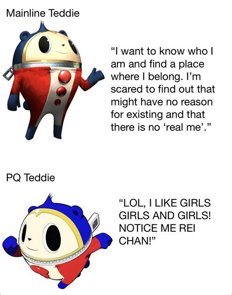 Say What You Want About Teddie In The Mainline P4 But I’m Sure We Can All Agree He’s At His