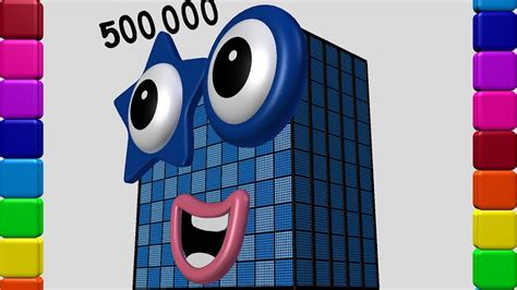 Numberblocks 100 000 1000000 Fan Made Animation Numberblocks Youtube