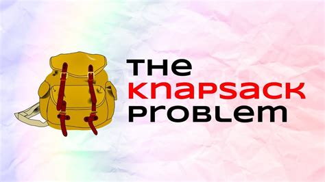 See if youtube is down for other users. The Knapsack Problem - YouTube