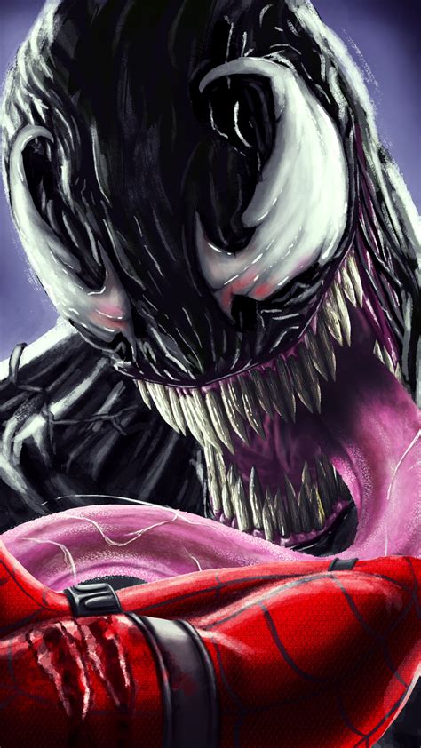 1080x1920 Venom Spiderman Hd Artwork Artist Digital Art