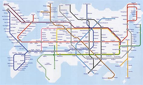 Transit Maps Of The World By Mark Ovenden Transit Map