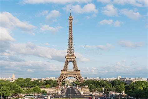Eiffel Tower Famous Landmark And Travel Destination In France Paris