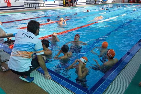 The U13 And U15 Merlions Swim Team From Pu Campus Participated In The