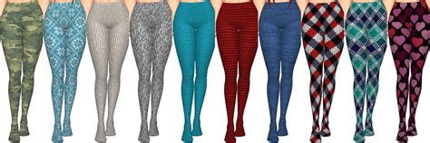 Annetts Sims 4 Welt Knitted Tights