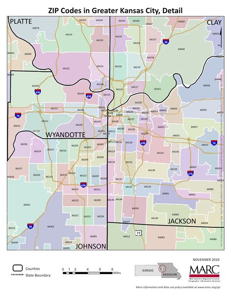 Kansas City Map Suburbs