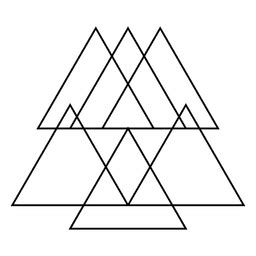 Sacred geometry triangles composition | Sacred geometry triangle, Sacred geometry, Geometric ...