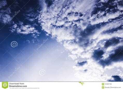Dark Cloudy Sky Stock Image Image Of Outdoor Background 123387705