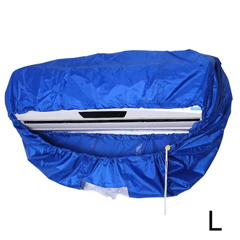 サイズ Air Conditioner Cleaning Protector Cover Waterproof Dustproof Cover Bag With Drain Outlet