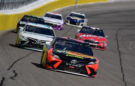 Talking about the 2019 nascar rule package and the 2019 season rules changes other stuff. Monster Energy NASCAR Cup Series Pennzoil 400 presented by ...