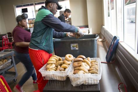 Learn more about visiting a food program. Great American Bagel Pop-Up Pantry