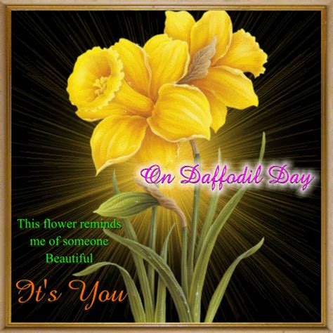 Daffodil Day Ecard Free Daffodil Day Ecards Greeting Cards 123