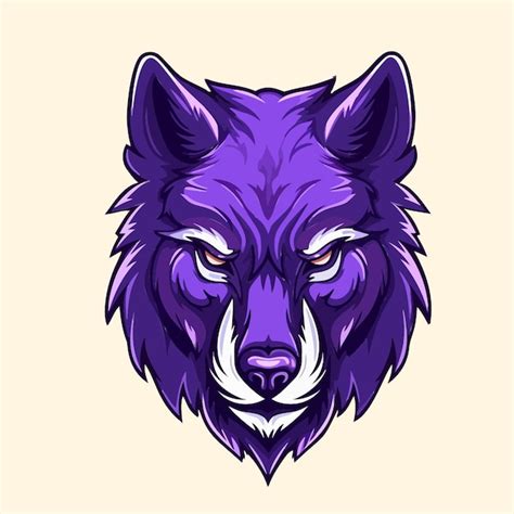 Premium Vector Hand Drawn 3d Style Wolf Head Mascot Logo Vector