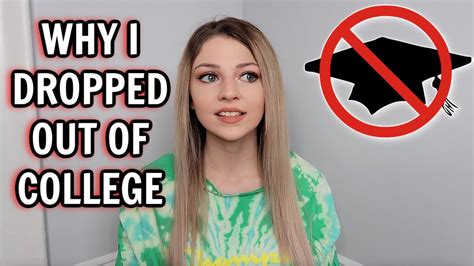 I Dropped Out Of College Storytime Youtube