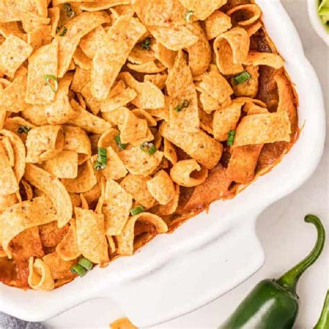 Frito Pie Casserole Taco Bake With Fritos Leftovers Then Breakfast