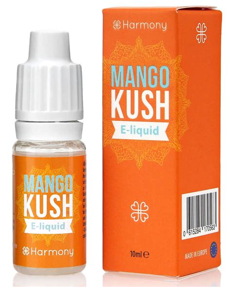 Harmony Cbd Liquid Mango Kush 10ml E Liquid