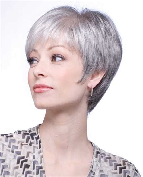 14 Short Hairstyles For Gray Hair Short Hairstyles 2018
