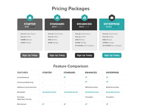 Pricing Packages Web Design Packages Web Design Quotes Shopify Apps