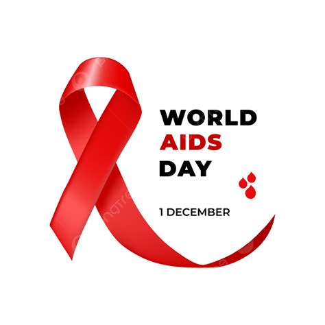 World Aids Day Logo With Text Aids Day Aids Logo Aids Ribbon Vector