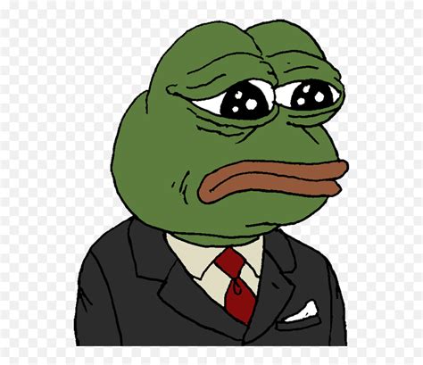 Sad Pepe The Frog Meme Png Picture Pepe The Frog In A Suit Pepe Frog