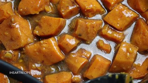 Place the yams into a 9x13 bake dish. Slow Cooker Candied Yams - Southern Soul Food Style - I ...