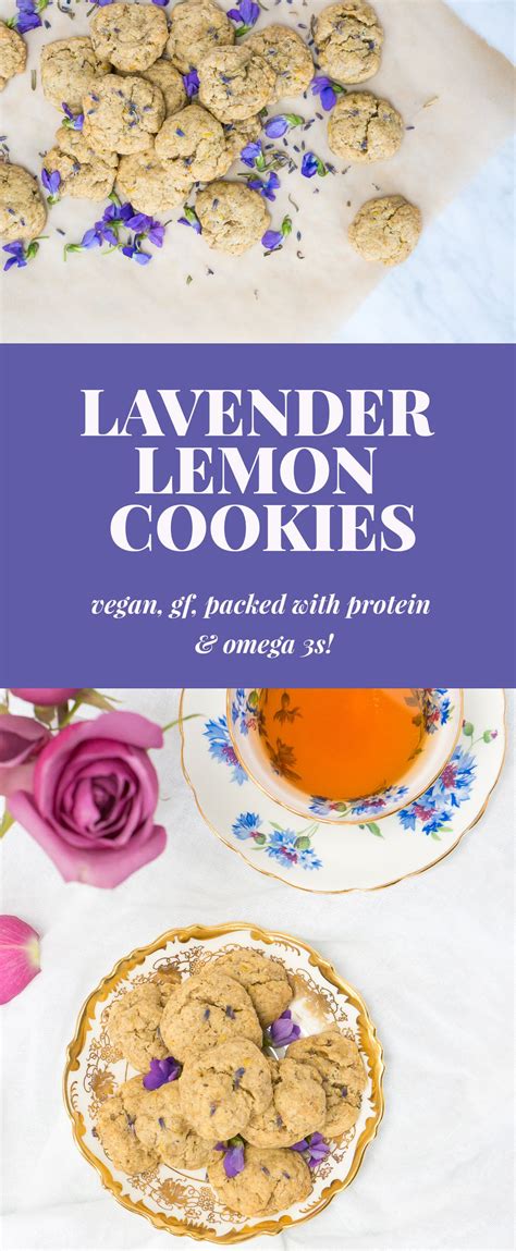 Healthy Lavender Lemon Cookies Gluten Free Vegan Liz Moody