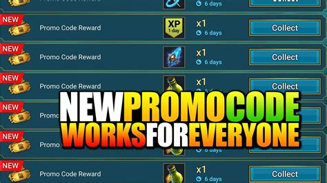 Get These Free Rewards Now New Promo Code That Works For Everyone In