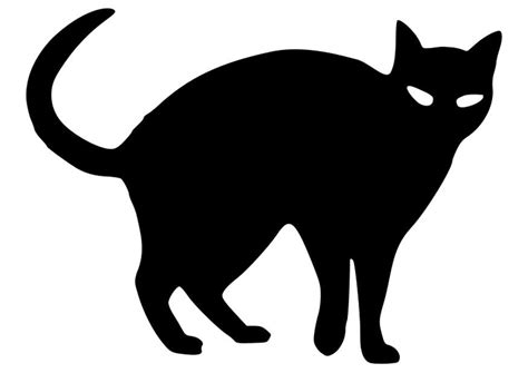Coloriage chat noir  Coloriages Gratuits à Imprimer  Dessin 19733