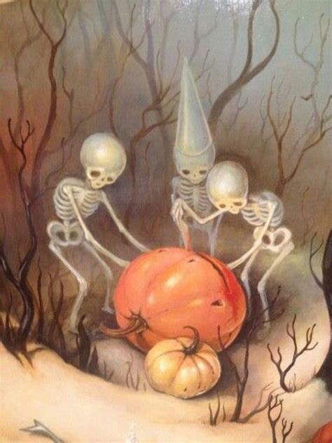 Vintage Halloween Paintings