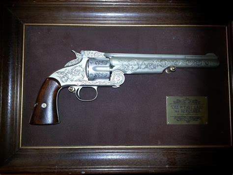 Franklin Mint Replica Gun Wyatt Earp Sandw Rev For Sale