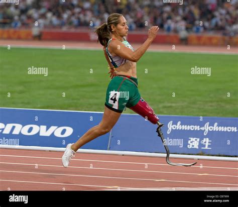 Athletic Competition 2008 Paralympic Games Mexican Female Amputee With