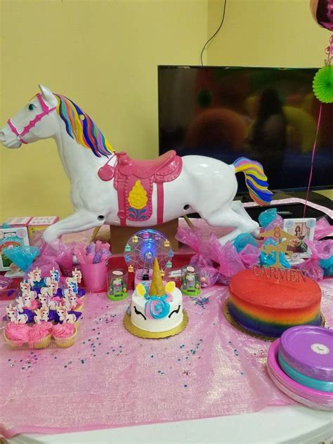 Unicorn 8th Birthday Party Birthday Candles Birthday 8th Birthday