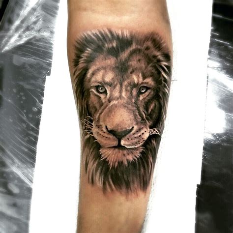 We hope you enjoy our growing collection of hd images to use as a background or home screen for your smartphone or computer. Realistic Lion Black and Gray tattoo | Grey tattoo, Black and grey tattoos, Black and grey
