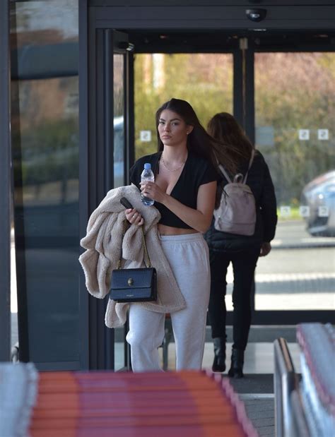 Rebecca Gormley Is Seen Heading To Sainsburys In Newcastle Photos