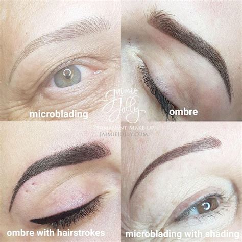 The Brow Guide Whats The Diff Between Microbladed Ombre And Hybrid
