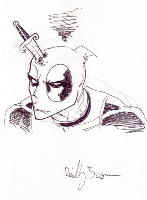 Deadpool By Reilly Brown In Tony Isazas My Most Favorite Comic Con