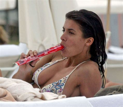 Elisabetta Canalis Showing Sexy Ass And Body In Bikini On Beach Porn Pictures Xxx Photos Sex