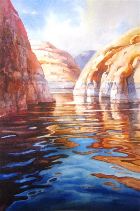 If the paint doesn't fall off by itself, scrub lightly with a stiff plastic brush. How to Paint texture in rocks and cliffs of Lake Powell ...