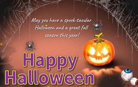 A Spook Tacular Halloween Free Jack O Lantern Ecards Greeting Cards