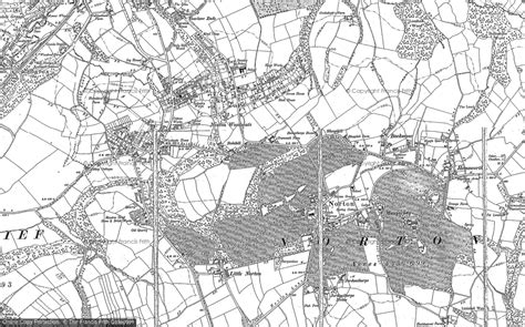 Historic Ordnance Survey Map Of Norton 1897 Francis Frith