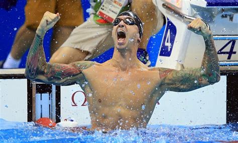 Year Old Us Swimmer Anthony Ervin Strikes Gold In M Freestyle Years After His First