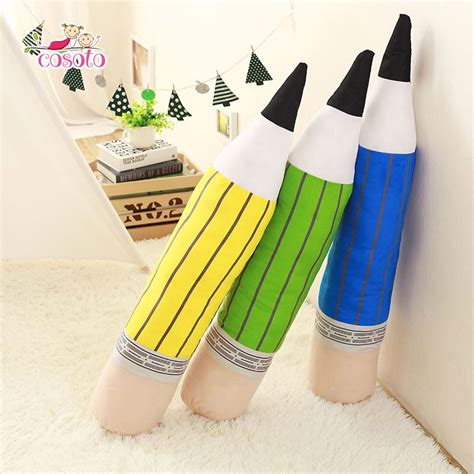 85cm Creative Pencil Pillow Colorful Pen Cloth Doll Baby Pillow Cushion