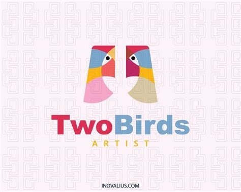 2 Birds Logo Logodix