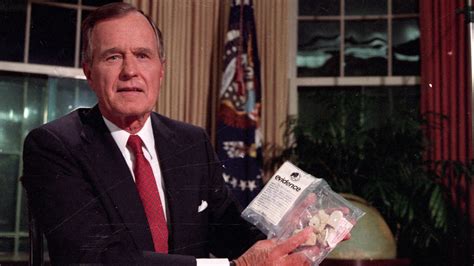 George H W Bush Remembered For Ramping Up The War On Drugs Wbez Chicago