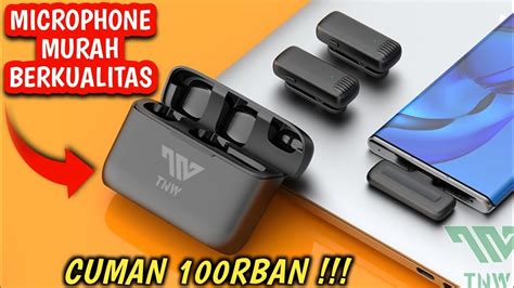 Unboxing Review Microphone Wireless Lavalier Tnw Youtube