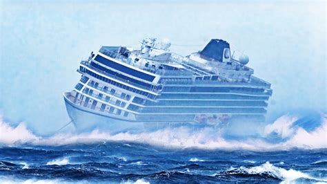 Cruise Ships In Storm Compiled Of Cruise Ships In Terrible Storms