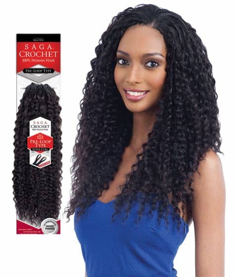 There are big promotions for blonde human braiding hair on single's day sales. Saga Pre-Loop Type 100% Human Hair Crochet Braid SUPER ...